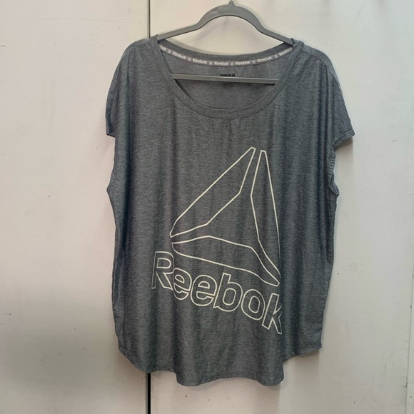 Reebok Women's Running T-Shirt Performance Short Sleeve Workout Top, Size 1X - Picture 1 of 8